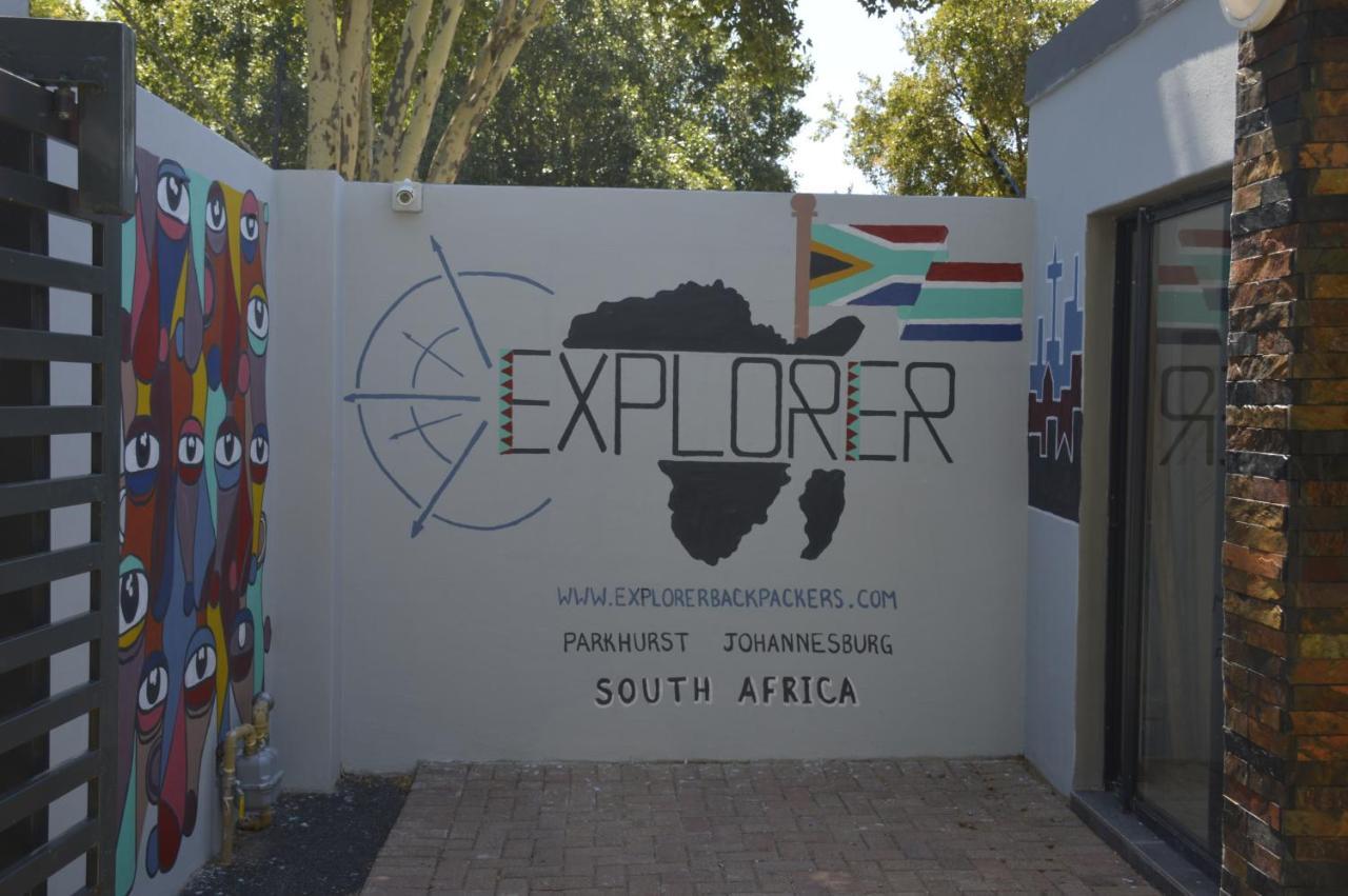 Explorer Backpackers Johannesburg Eksteriør bilde